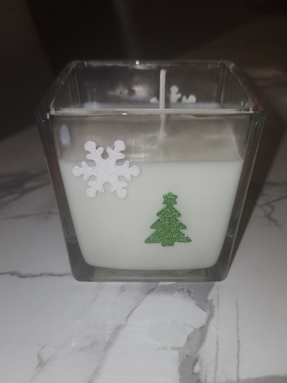 Handcrafted Santa Nice List Candle